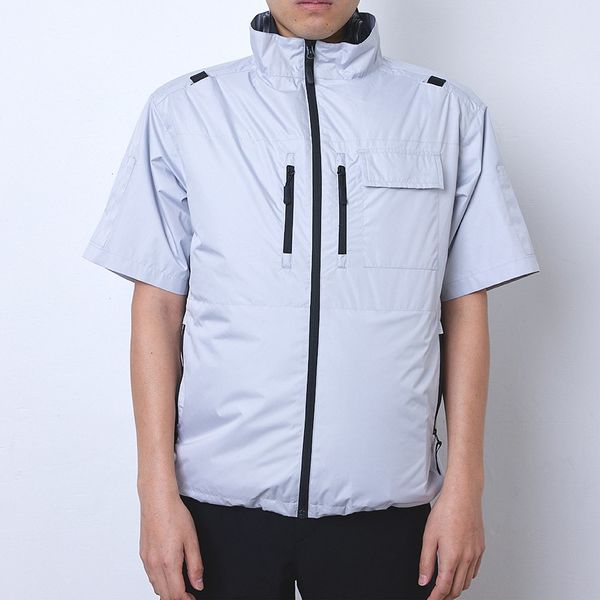 昭和商会 COOLFIX PLT2 エアー 半袖ブルゾン [服地のみ