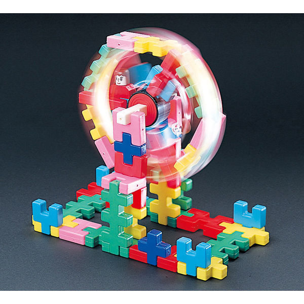 マスセット メカマンブロック 園用 240ピース 1セット 64569
