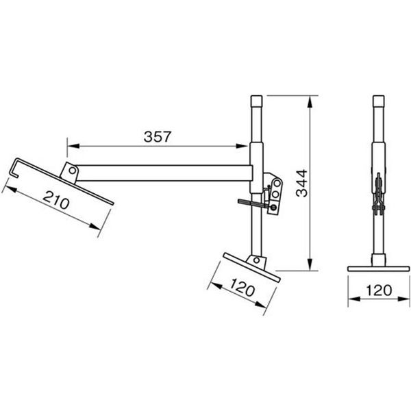 屋根用足場 いらかくん HL-36 1セット(2個入) 伊藤製作所(直送 屋根用足場 いらかくん HL-36 1セット(2個入) 伊藤製作所(直送