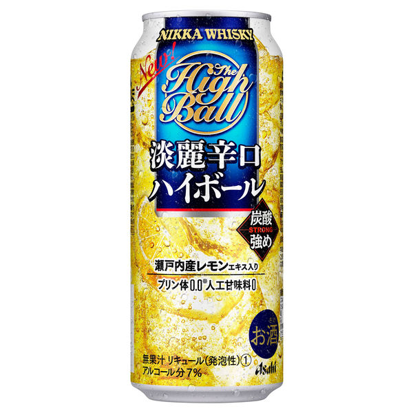 ニッカ 淡麗辛口ハイボール 500ml × 24缶 - アスクル ニッカ 淡麗辛口ハイボール 500ml × 24缶 - アスクル