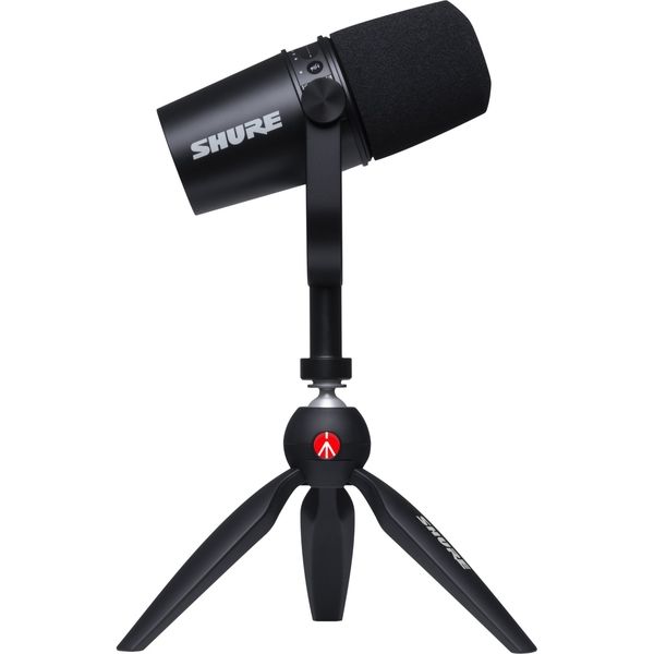 SHURE ポッドキャスト・マイクロホン／ブラック（マイクロフォン