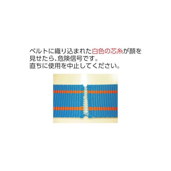 テザック ブルースリング35ミリ×2M 3E35X2 1本（直送品） - アスクル