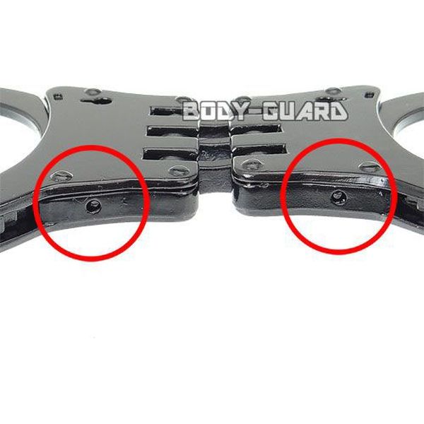 エスエスボディーガード ハンドカフ(手錠) トリプルチェーン ダブル