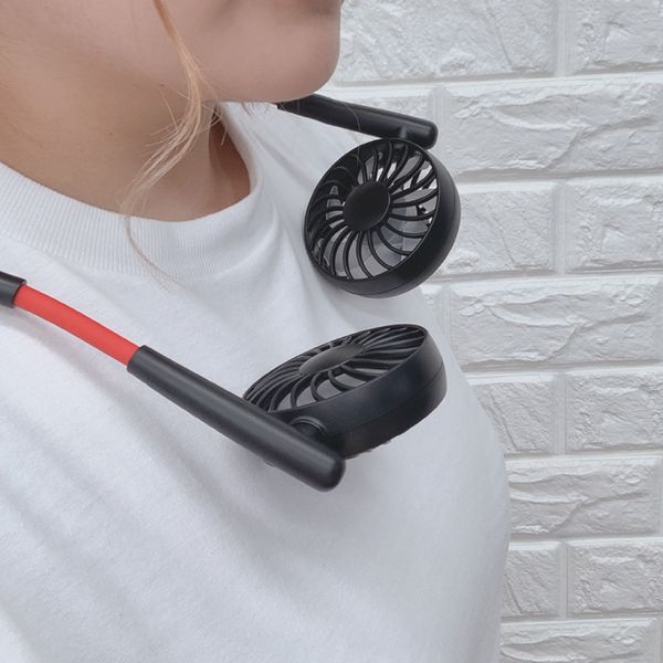 ネックツインファン ホワイト HCF20-07TA WH 1台 ヒロ