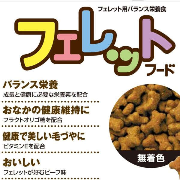 森の小動物シリーズ フェレットフード 500g ペットライン