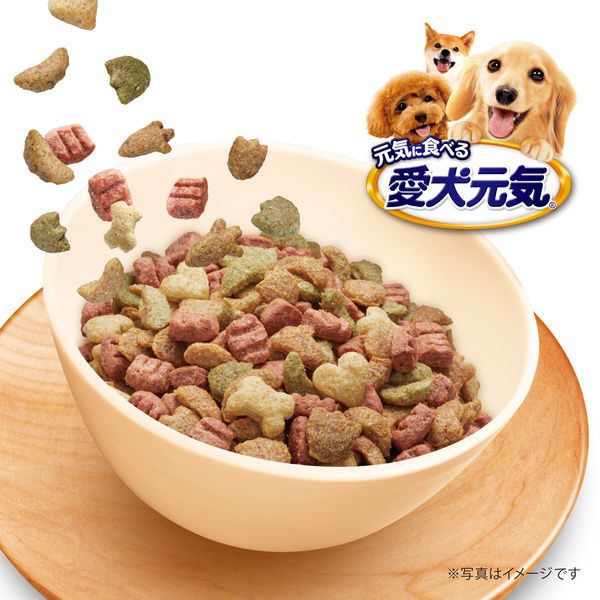 愛犬元気 ささみ・ビーフ・緑黄色野菜入り 2.3kg 1袋 国産 ユニ