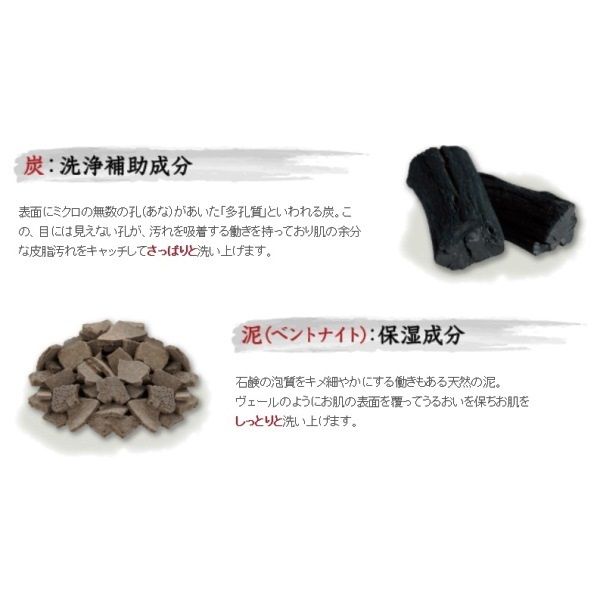 泥炭石 135g 1パック（2個入） ペリカン石鹸 - アスクル