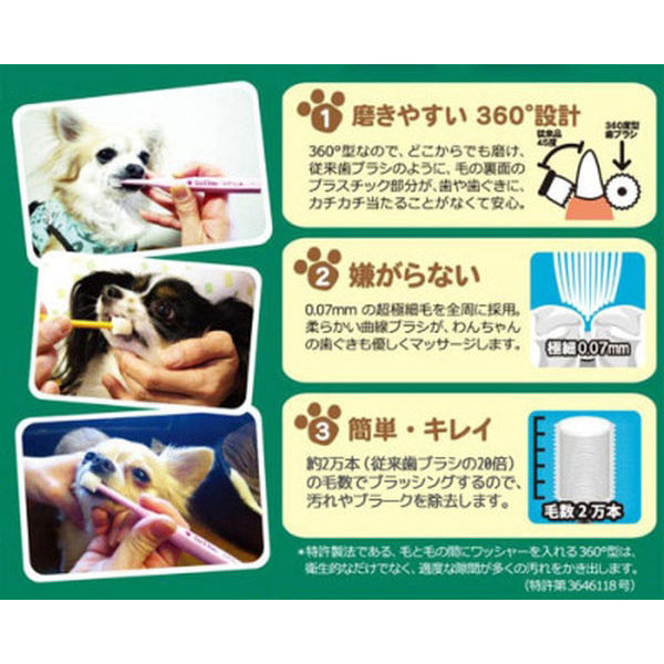 ビバテック シグワン 超小型犬用歯ブラシ VIVATEC