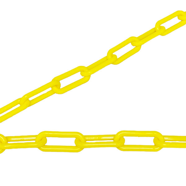 セーフラン安全用品 強化プラスチック製チェーン 黄 30m 14112 1個