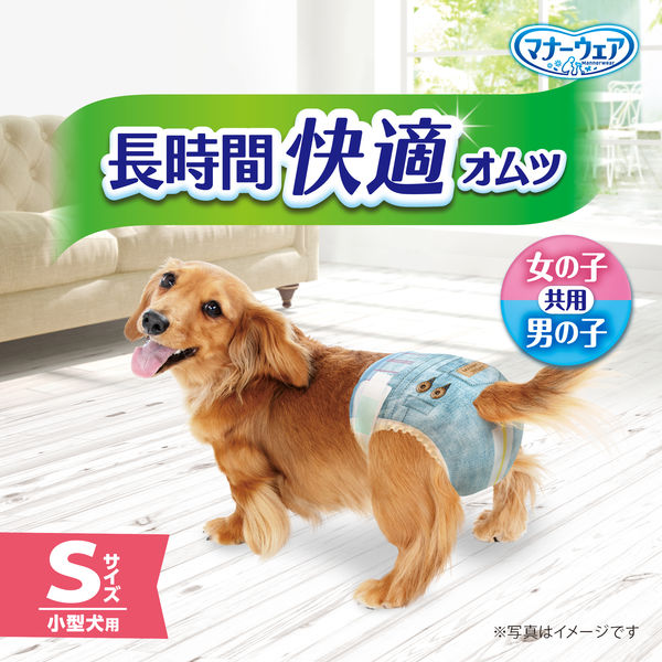 マナーウェア 高齢犬用 紙オムツ S 30枚 - ペットフード