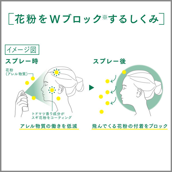 MoriLabo モリラボ 花粉バリアスプレー 髪 顔にスプレーするタイプ 1セット（2本） エステー