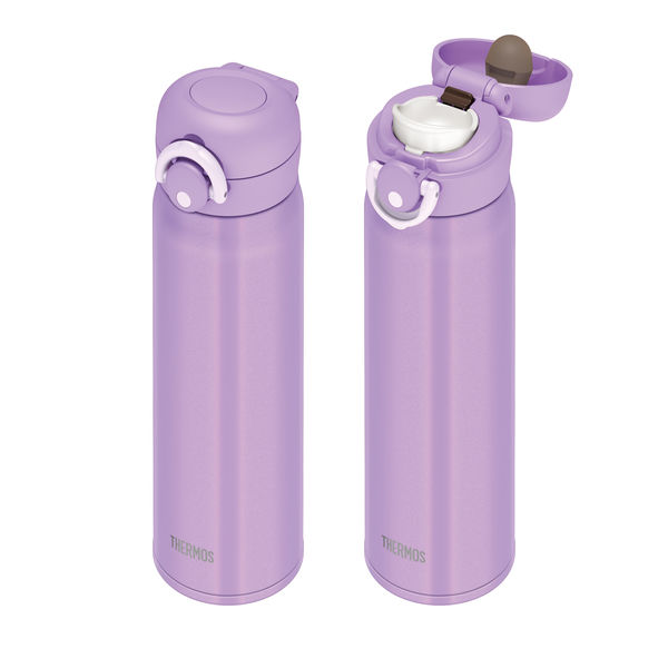 大人の上質  水筒 サーモス（THERMOS） 真空断熱ケータイマグ パープル 500ml 0.5リットル～