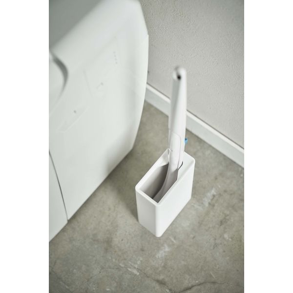 skull トイレブラシスタンド Amazon｜山崎実業(Yamazaki) 替えブラシ 収納付き 流せるトイレ