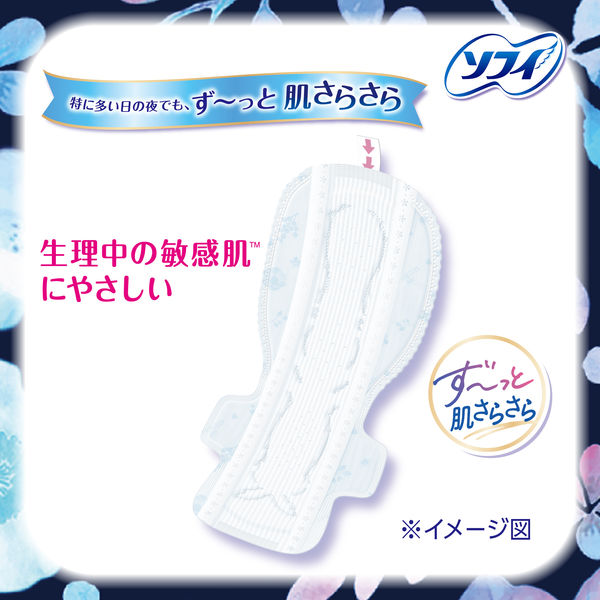 ナプキン 生理用品 ソフィ はだおもい 極うすスリム 特に多い夜用 羽つき （36cm） 1パック （10枚） ユニ・チャーム