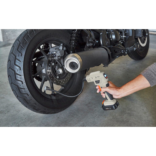 アイリスオーヤマ 充電式エアコンプレッサ10.8V JAC10TC サンド