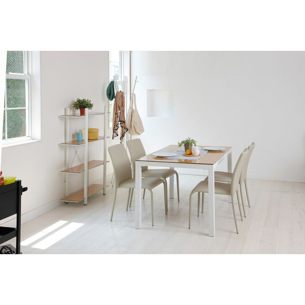 軒先渡し】あずま工芸 TOCOM スタッキングチェア ベージュ TDC-9336N 1