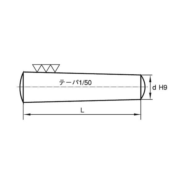 SUNCO SUS テーパーピン 6 X 50 (100本入) D0-02-0200-0060-0500-00 1箱(100本)(直送品) SUNCO SUS テーパーピン 6 X 50 (100本入) D0-02-0200-0060-0500-00 1箱(100本)(直送品)