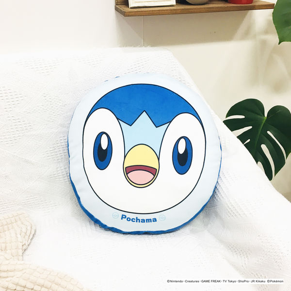 ポケモンクッション ポッチャマ かわいい MORIPiLO ポケモン クッション(ポッチャマ もちもちフェイス