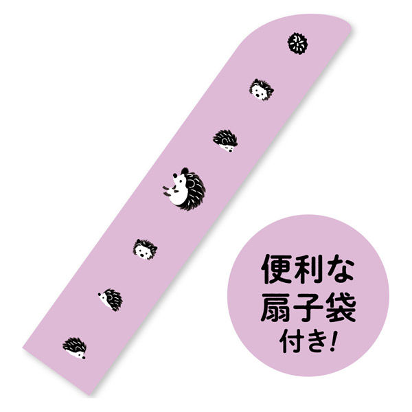 新日本カレンダー 新日本 扇子 ハリネズミ 649 1本（直送品