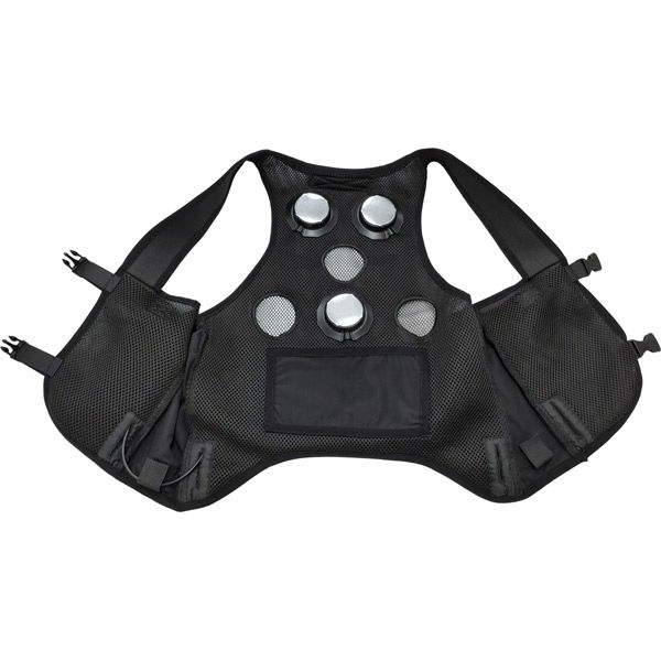 温冷ペルチェ６点式ベスト　【最安値】 楽天市場】アイトス温冷ペルチェ6点式ベスト ブラック AZ-8155