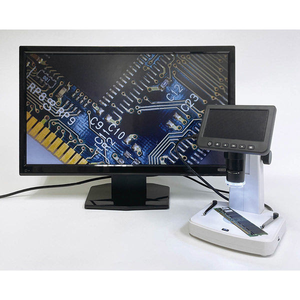 LCD デジタル　マイクロスコープ ケニス LCDデジタルマイクロスコープ MRS-T5.1 1台（直送品