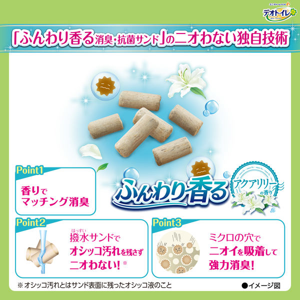 数量限定）デオトイレ ふんわり香る 消臭・抗菌サンド アクア