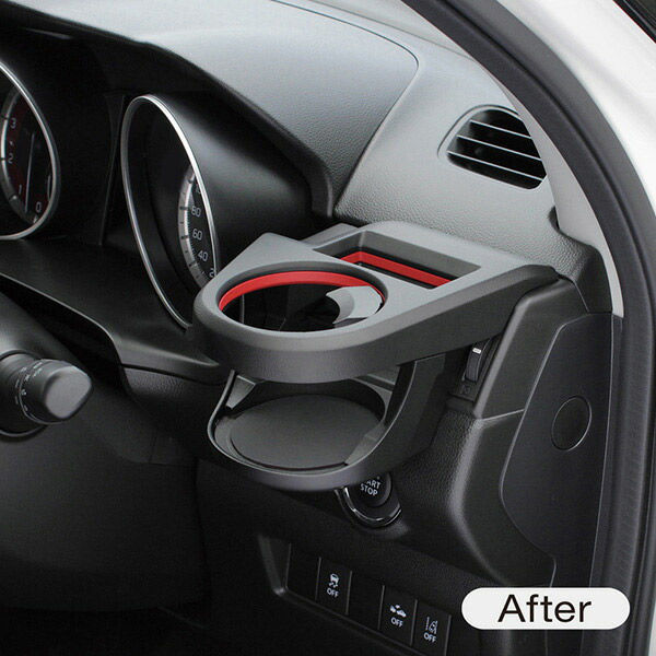 槌屋ヤック スイフト専用 エアコンドリンクホルダー 運転席用 SY-SZ1 1