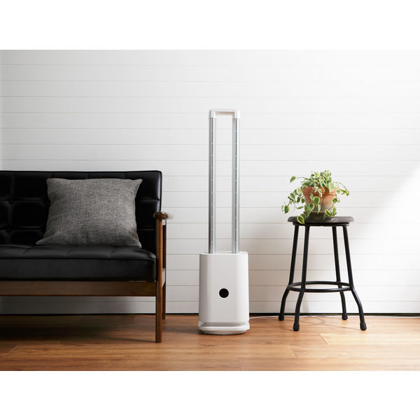 コンフォー 空気清浄機能付ツインエアーファン ホワイト COOL-Q-001W 1