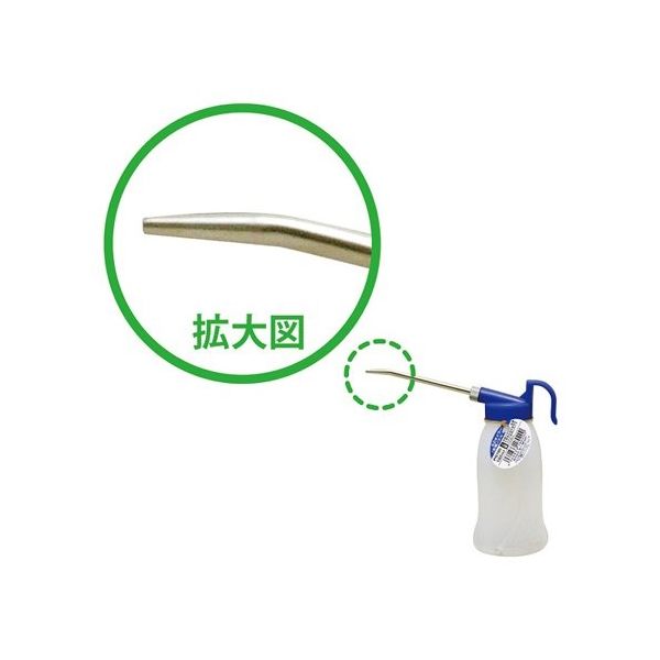 エスコ 300ml オイラー(横型・金属ノズル・PE製) EA990PK-22 1