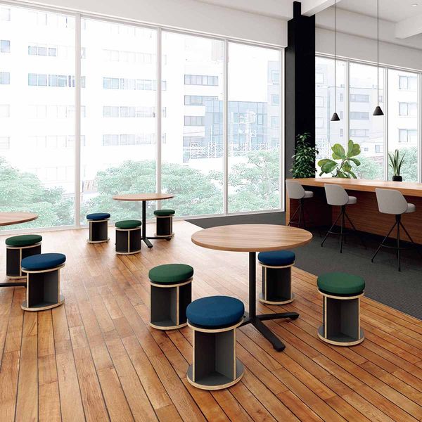 組立設置込】コクヨ CHESS(チェス) キャスター付 回転スツール