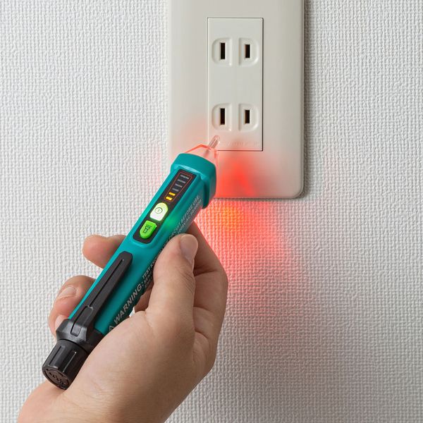 検電器 サンワサプライ 低圧非接触交流検電器 CHE-AC1 1個 - アスクル