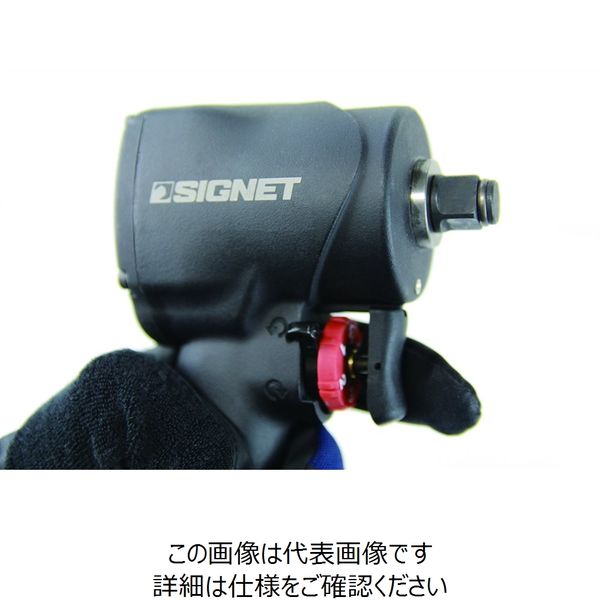 SIGNET 3/8・1/2差込兼用 最大トルク813Nm 軽量小型タイプ エアー