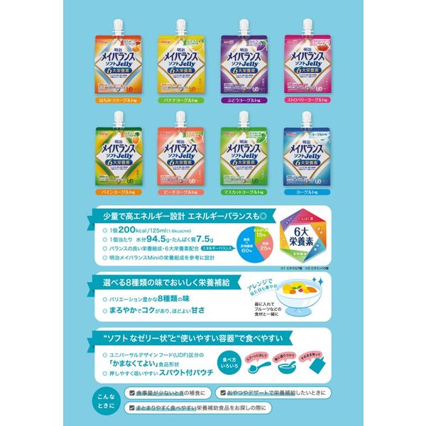 明治 メイバランス ソフトJelly（メイバランスゼリー）ピーチ