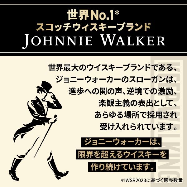 ジョニーウォーカー ブラックラベル 12年 40度 1750ml 1セット（2本
