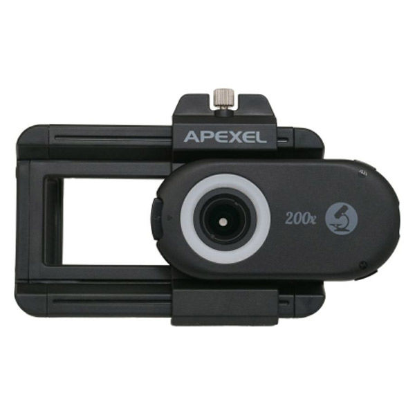 APEXEL スマホ顕微鏡 APL-MS200 1個（直送品）