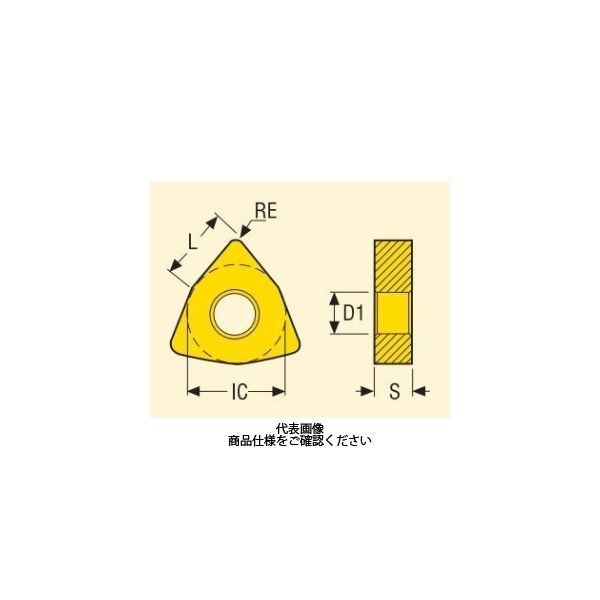 セコ・ツールズ・ジャパン 旋削 外径用チップ WNMG080404ーFF2TP1501 1セット(10個)（直送品）