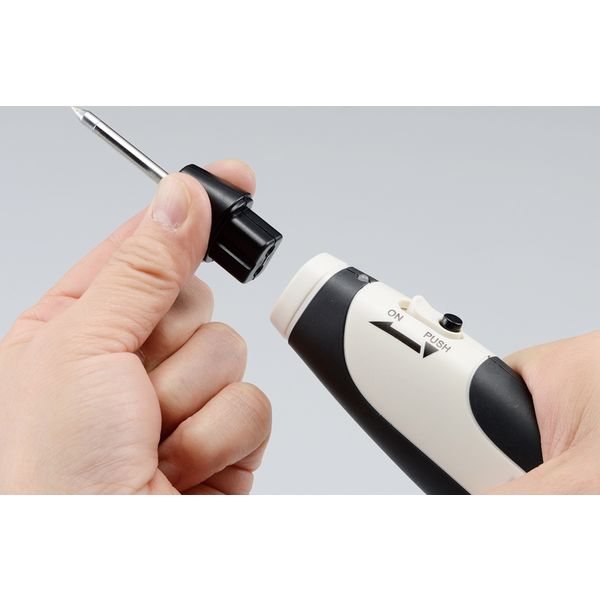 太洋電機産業 電池式はんだこて(電池4本) MSD-40 1個 - アスクル