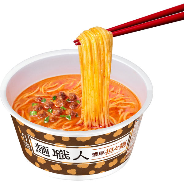 カップラーメン 日清食品 日清麺職人 担々麺 ノンフライめん インスタントカップ麺　1ケース（12食入）