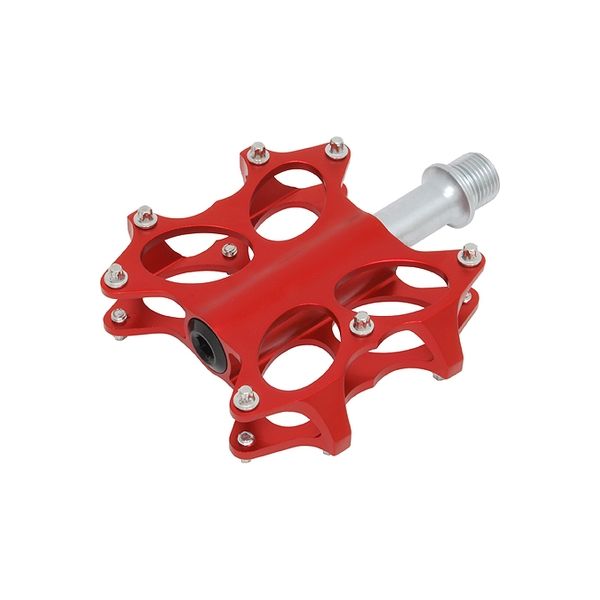 【新品未使用】FLV バタフライペダル　レッド 新品未使用】FLV バタフライペダルレッド