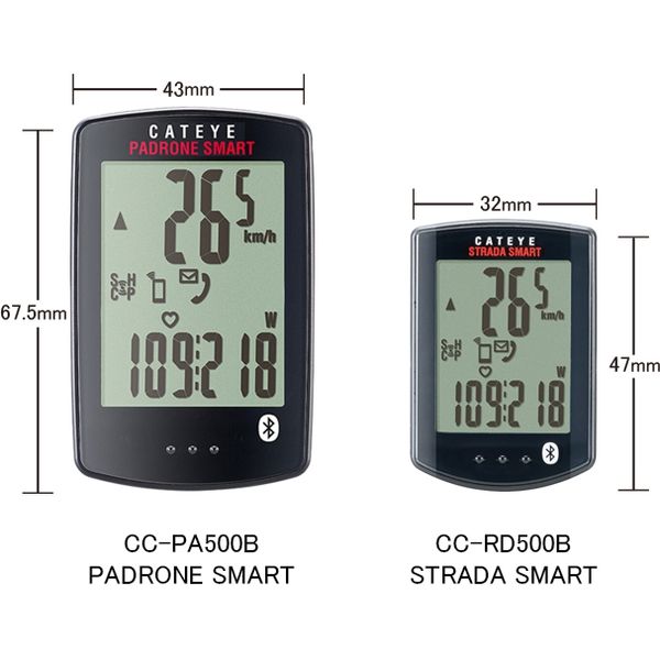 キャットアイ PADRONE SMART トリプルワイヤレスキット ブラック CC