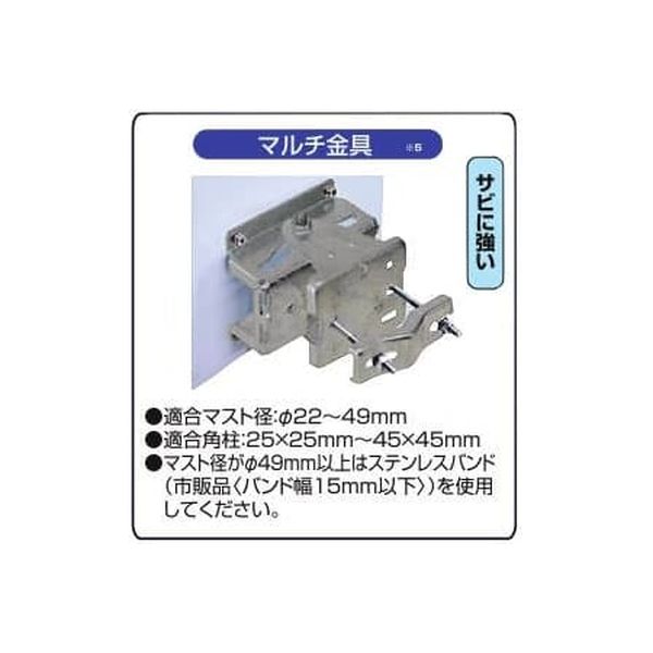 返品送料無料 日本アンテナ ブースター内蔵 薄型UHFアンテナ UDF85