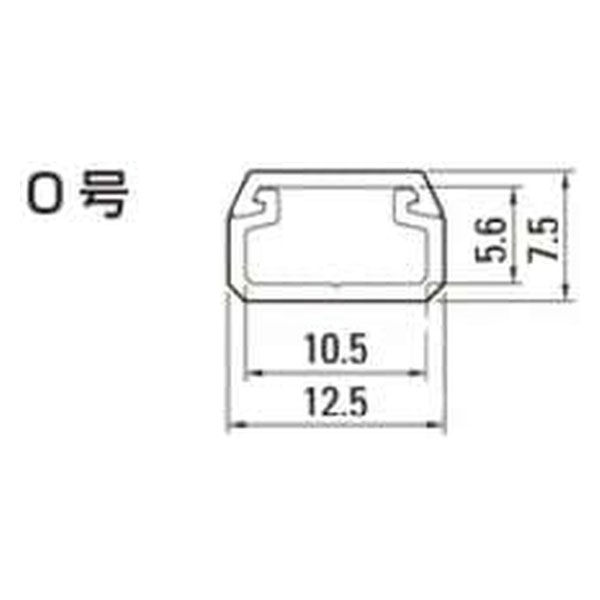 テープ付ニュー・エフモール 0号ホワイト SFT02 マサル工業（直送品