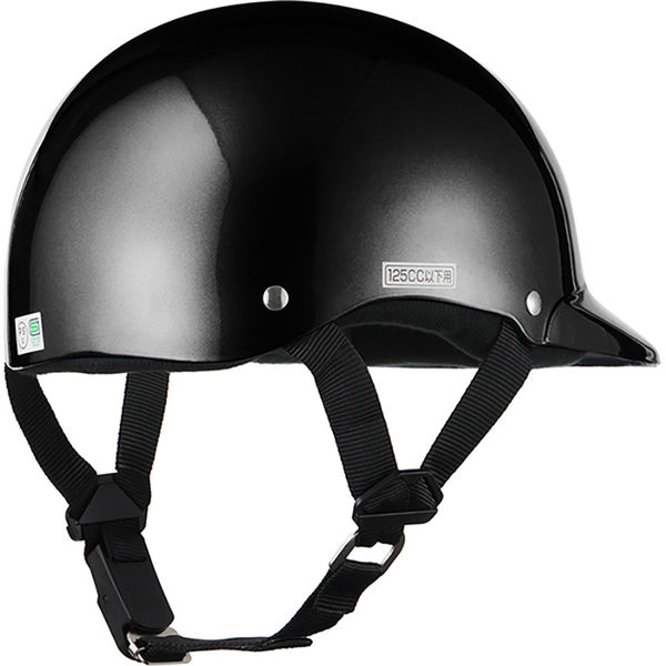 BRC ヘルメット 半キャップ ブラック KC-180 7001（直送品） - アスクル