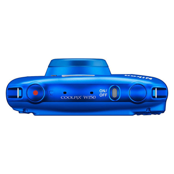 ニコン デジカメ COOLPIX W150 BL SETSD ブルー SDカードセット 防塵6級 防水8級 耐衝撃 Wi-Fi対応