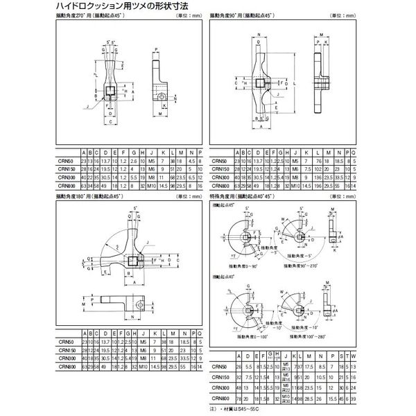 TAIYO ハイドロクッション CRN300-100-40 1個（直送品） - アスクル