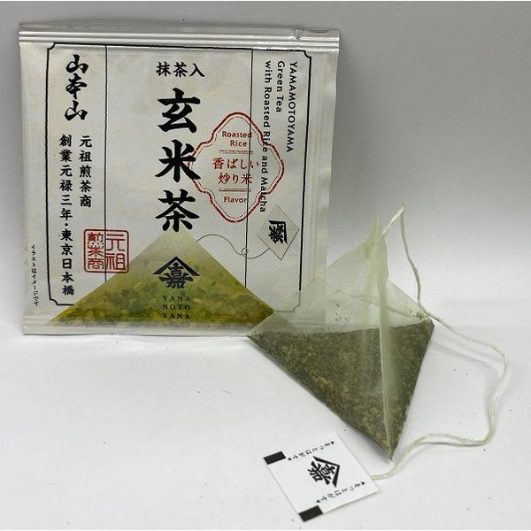 山本山 抹茶入玄米茶ティーバッグ 1セット（60バッグ：20バッグ入×3箱