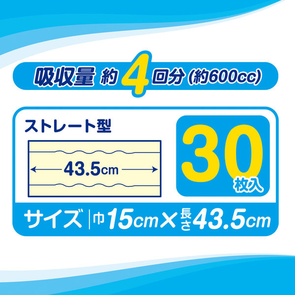 アスクル×エルモアいちばん ズレずに快適パンツ用尿とりパッド