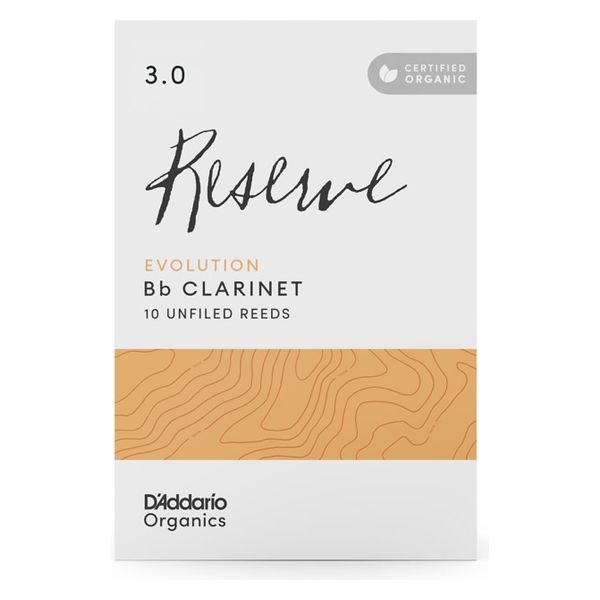D'Addario WoodWinds Bbクラリネット用リード RESERVE EVOLUTION