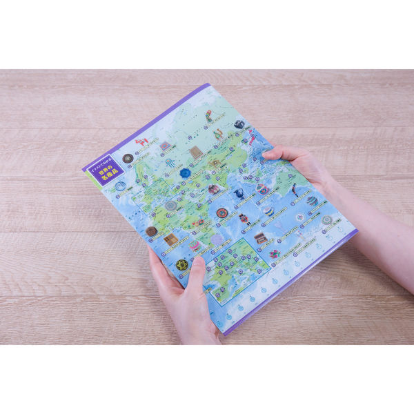 東京カートグラフィック クリアファイル世界の名産品 CFSMH 1セット(10