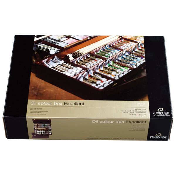 ターレンスジャパン レンブラント油絵具ラグジュアリーボックス 41色